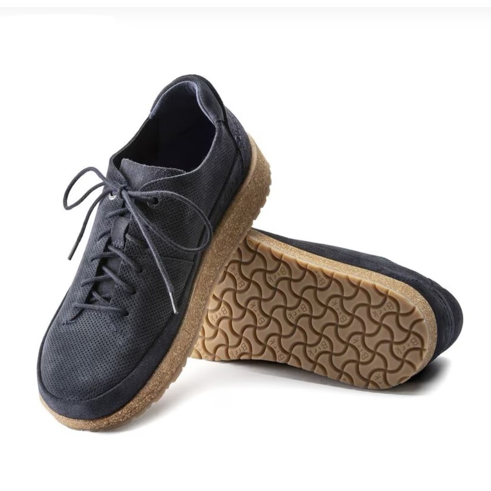 Birkenstock Honnef Low Suede Leather in Midnight Blue
